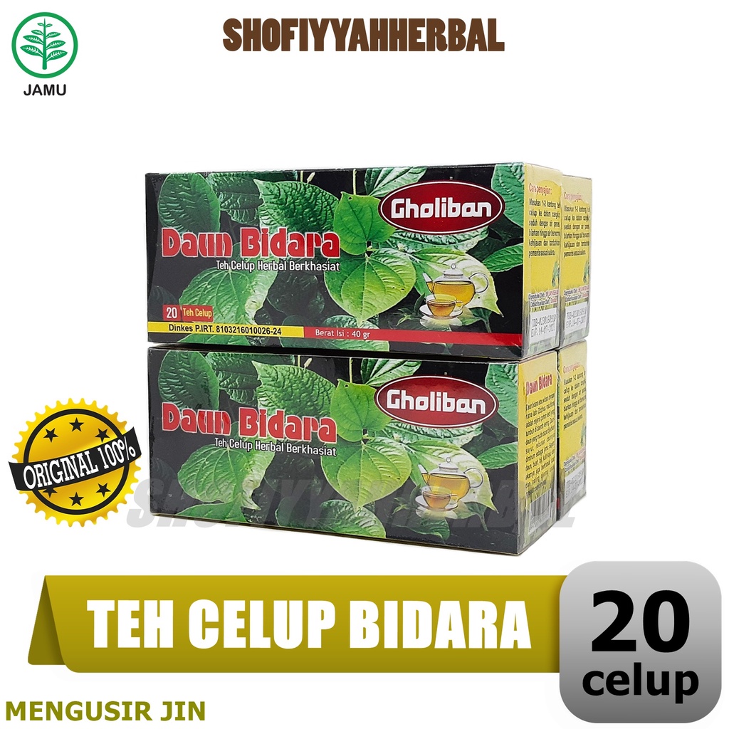 

Teh Daun Bidara Gholiban ISI 20 CELUP