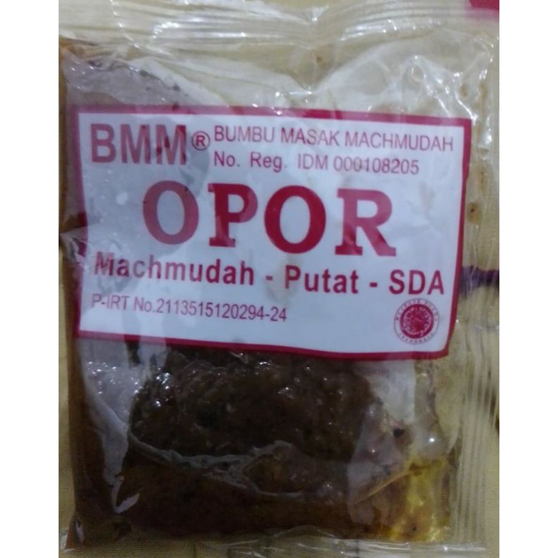 

bumbu machmudah opor