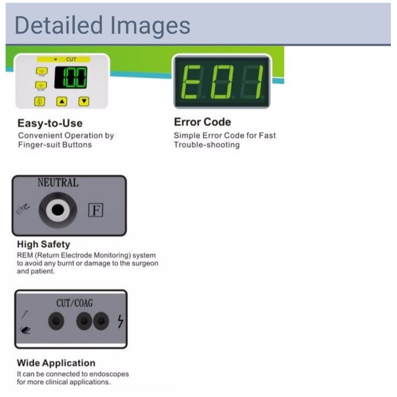 Alat Sunat Cauter Laser Monopolar Smart Electrosurgical Unit Alat Bedah Elektrik