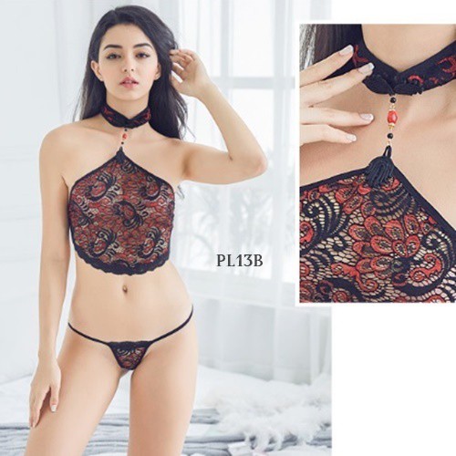 [PRODUK FAVORIT] BAJU TIDUR SEKSI SEXY TEDDY LINGERIE LINGERIE LACE PREMIUM PL13B