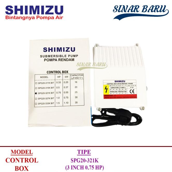 Pompa Satelit Shimizu 0,75 Hp / Satelit 3/4 Hp Komplit Kabel