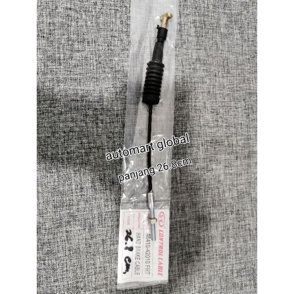 kabel rem tangan depan soluna corolla great twincam GL 27cm 46410-42010