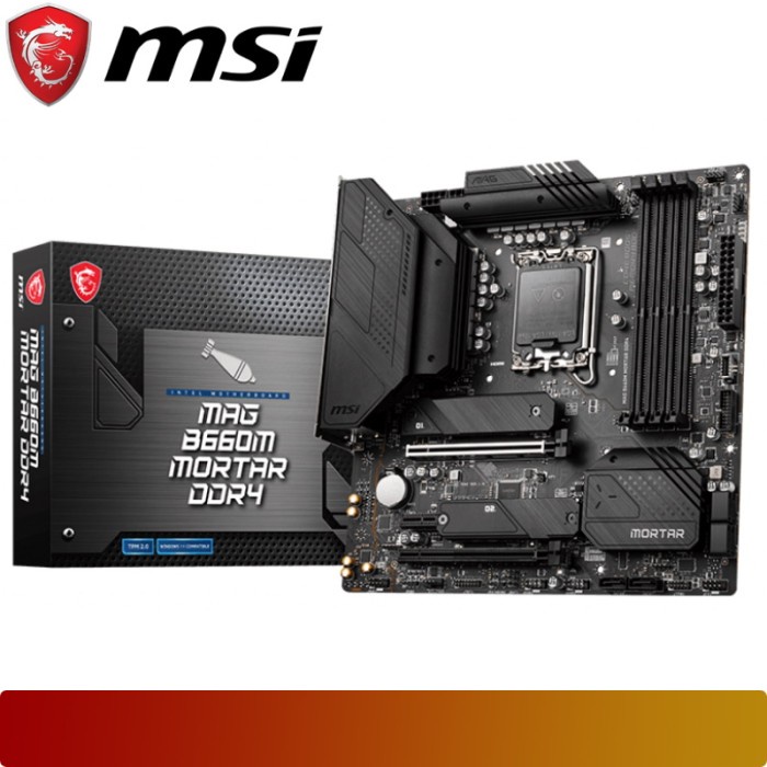 MSI MAG B660M Mortar DDR4 (LGA1700, B660, DDR4, USB3.2, SATA3) NAMPOL