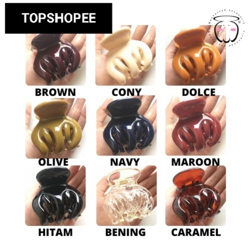 JEDAI HAIRCULES DECLIP JUMBO CAKAR 6CM TOPSHOPEE
