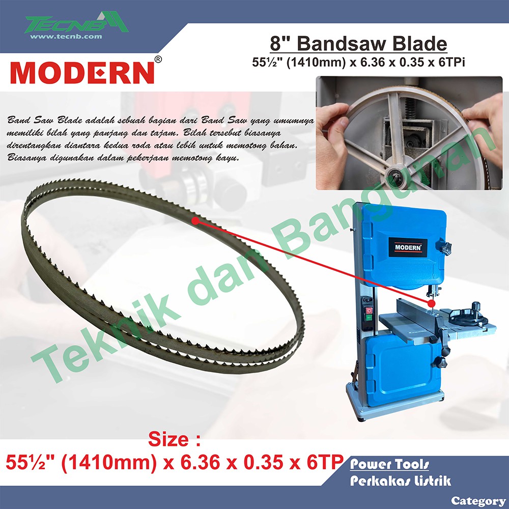 Bandsaw Blade 8"