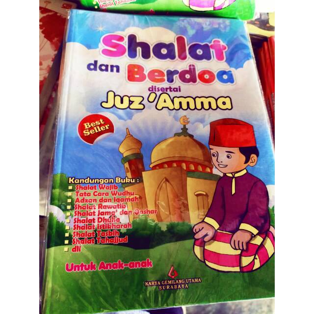 Buku Belajar Sholat dan Berdoa disertai dengan Juz'Amma Lengkap
