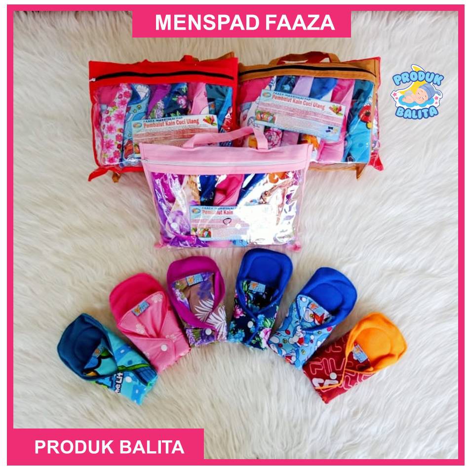 Pembalut Cuci Ulang Premium Menspad Kain Wanita MenstrualPad