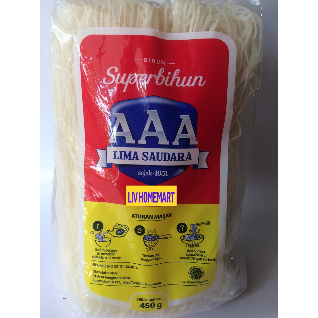 

BIHUN AAA 450GR