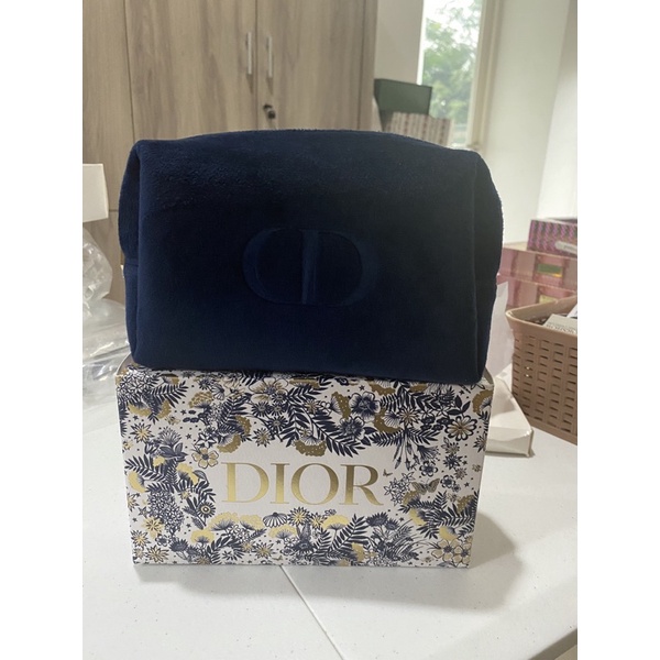 SALE POUCH DIOR BLUE NAVY