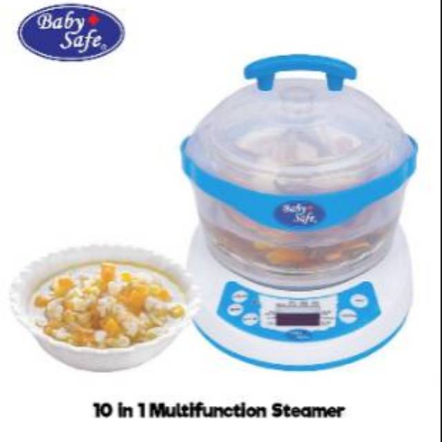 Babysafe 10 in 1 multifunction steamer LB005/ Alat masak Mpasi