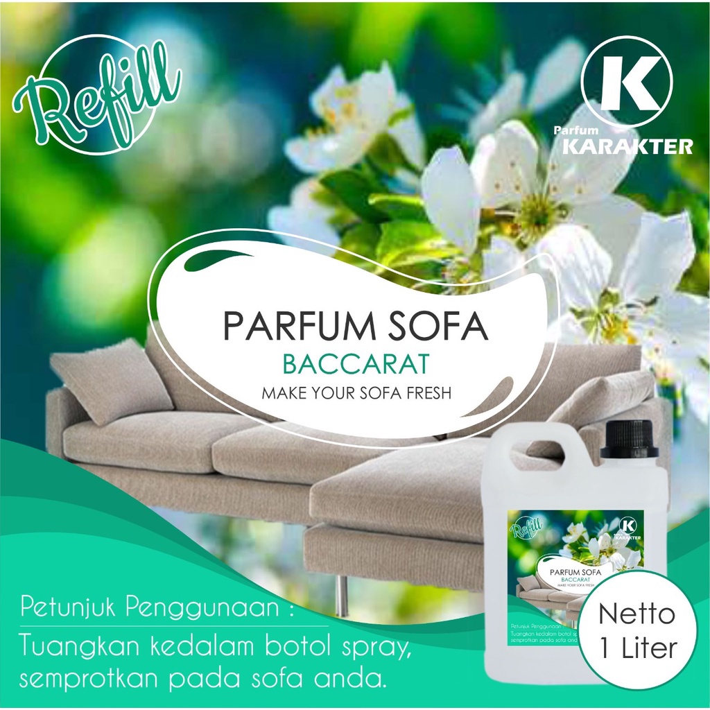 Parfum Sofa Harum Wangi Tahan Lama | Pewangi Sofa Murah Berkualitas | Ukuran 1 L | Bisa Cod | Terlaris