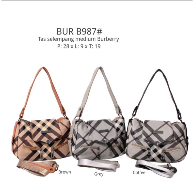 TAS FASHION IMPORT BURBERRY 981 PREMIUM SLEMPANG