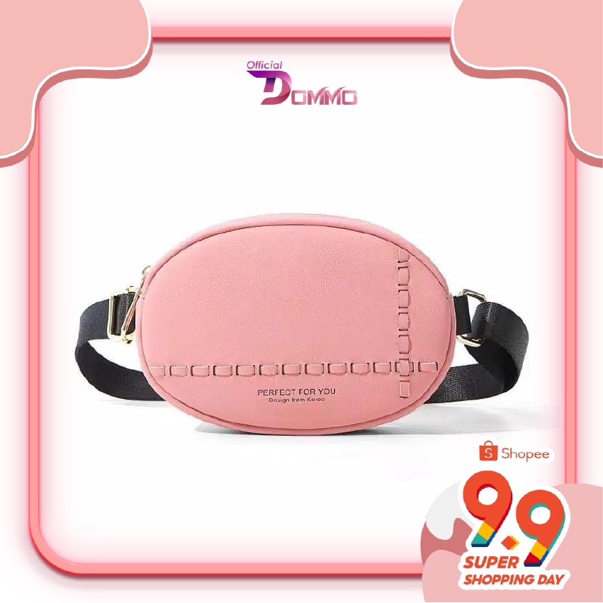 [LOKAL] DOMMO - D1330 WAISTBAG TATUM - Tas Pinggang Wanita Waistbag