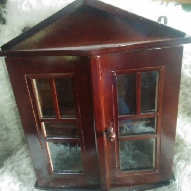 Termurah kotak obat P3k polos dari kayu jati