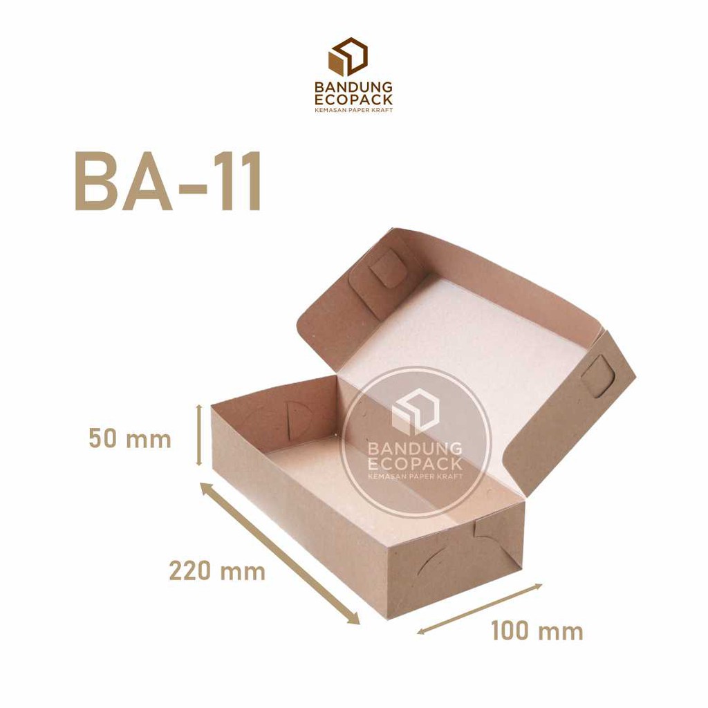 

(FREE DESAIN!!!) Box Kue Balok/Snack/Donut/Bolu Full Laminasi BA-11