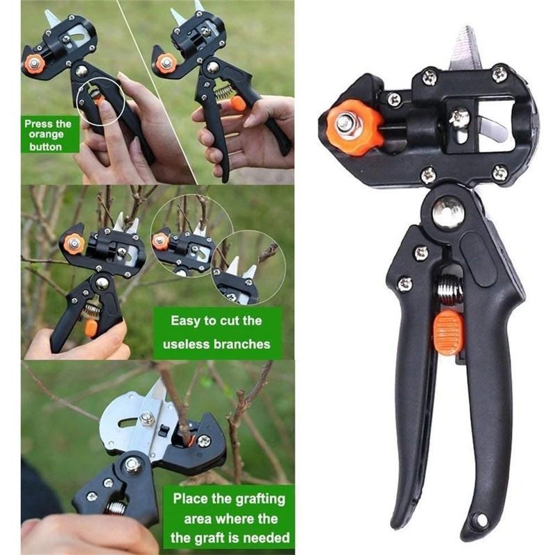 Gunting Okulasi Grafting Tool Cangkok Grafting Stek Sambungan Dahan Pucuk Tanaman Pohon Kebun Pruner