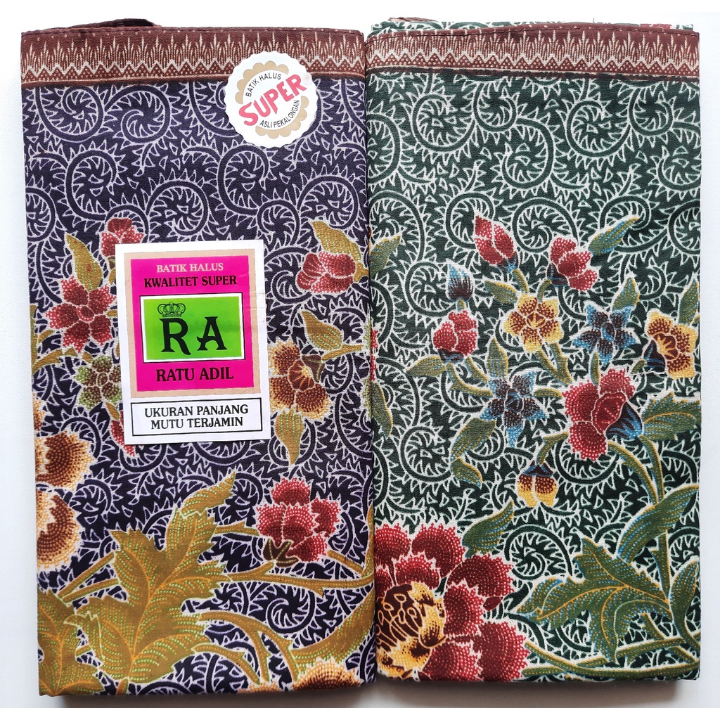 PAKET HEMAT 4 PCS KAIN PANJANG / KAIN JARIK BATIK RA RATU ADIL / KAIN SAMPING KEBAT PANJANG