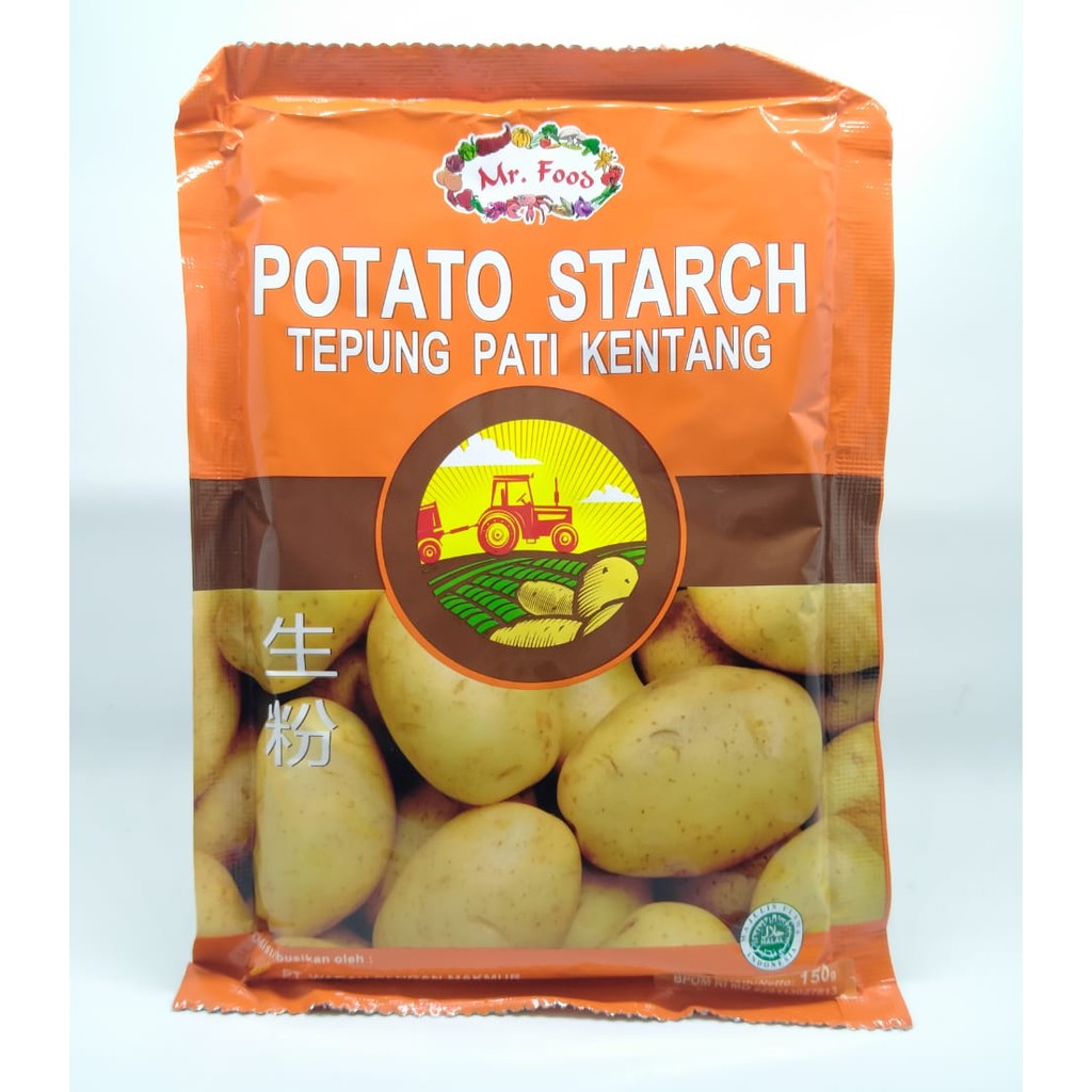 Potato Starch Tepung Pati  Kentang Mr Food 150gr 