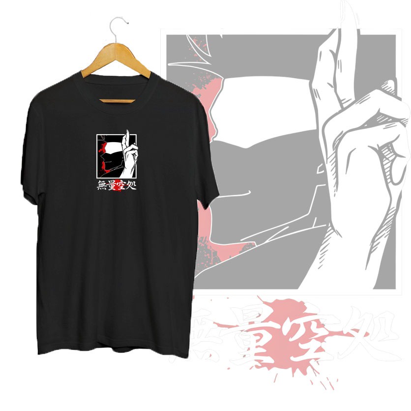 KAOS OVERSIZE GOJO SATORU T-SHIRT