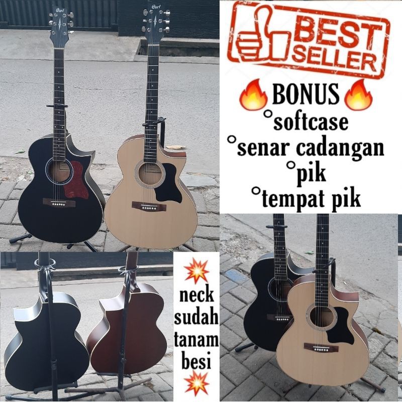 gitar akustik cort custom berkualitas