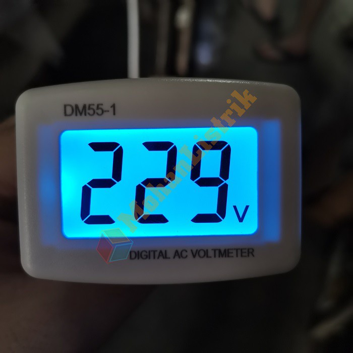 Voltmeter Digital Colok AC Tegangan PLN Rumah