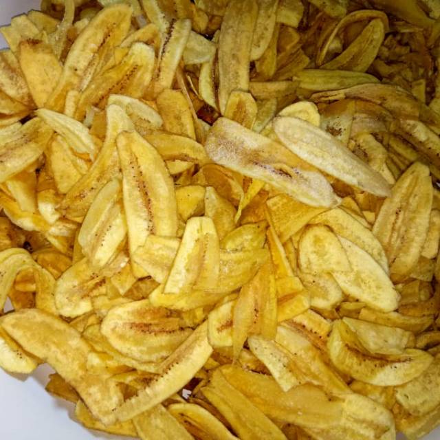 

Keripik pisang renyah dan gurih 1/2 kg