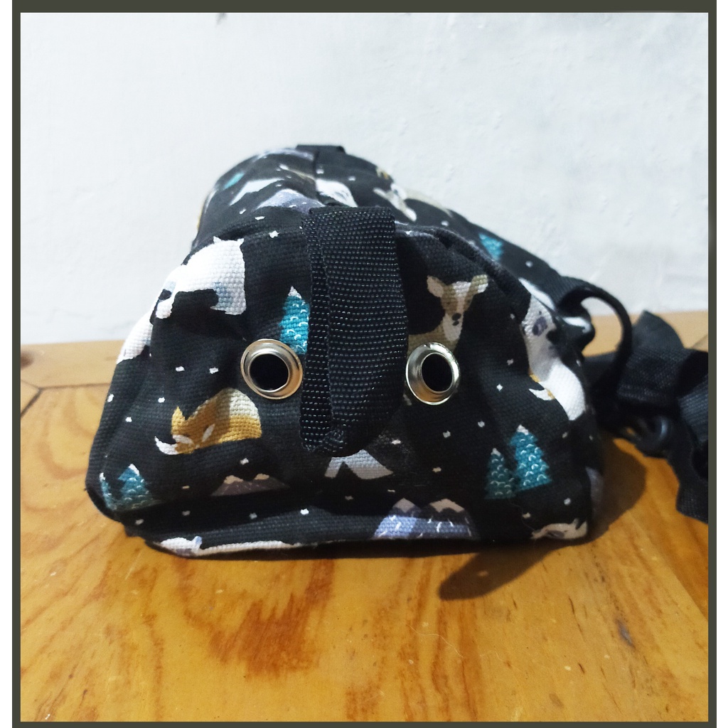 travel bag sleeping pouch sugar glider model Tas mini 2 in 1