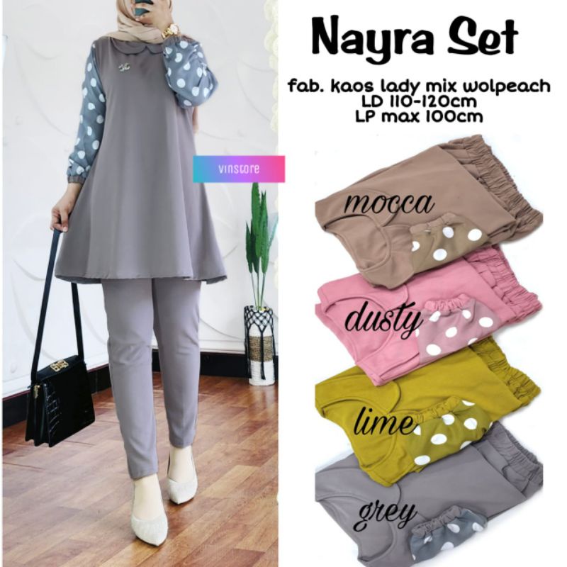 NAYRA SET ORIGINAL PRODUK BY VINSTORE