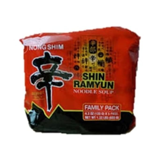 

#HANDCARRY Nongshim Shin Ramyon 120g X 5s - UFOHCR2106