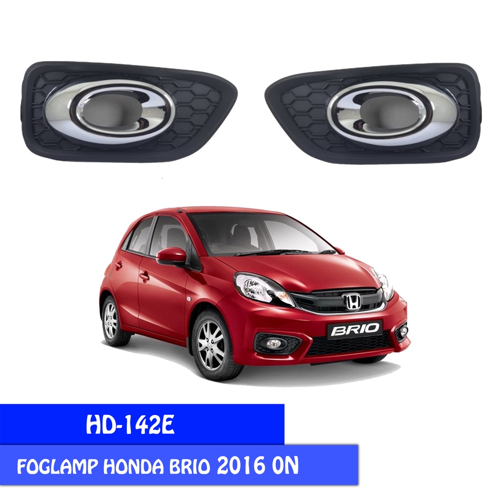 FOGLAMP / LAMPU KABUT LOWIN HD142E HONDA BRIO/AMAZE 2016-ON