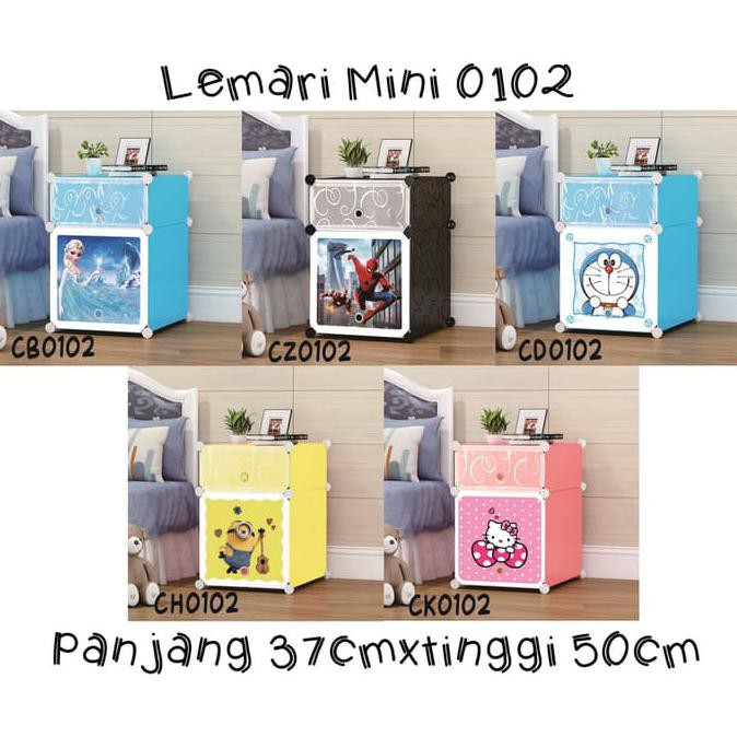 BEST SELLER LEMARI PORTABLE MINI MURAH