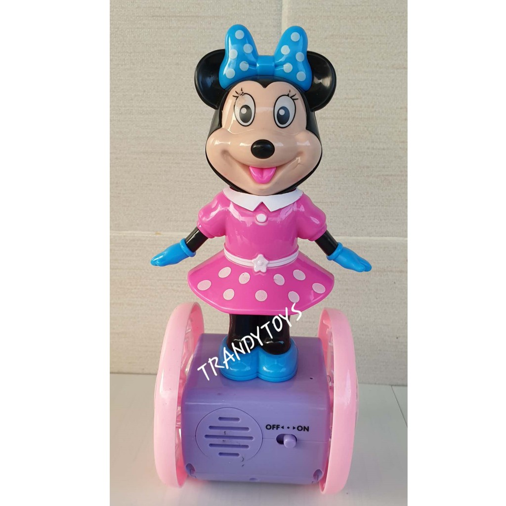 Mainan Anak Balance Car Balance Cartoon Musik Lampu [ Minie ]