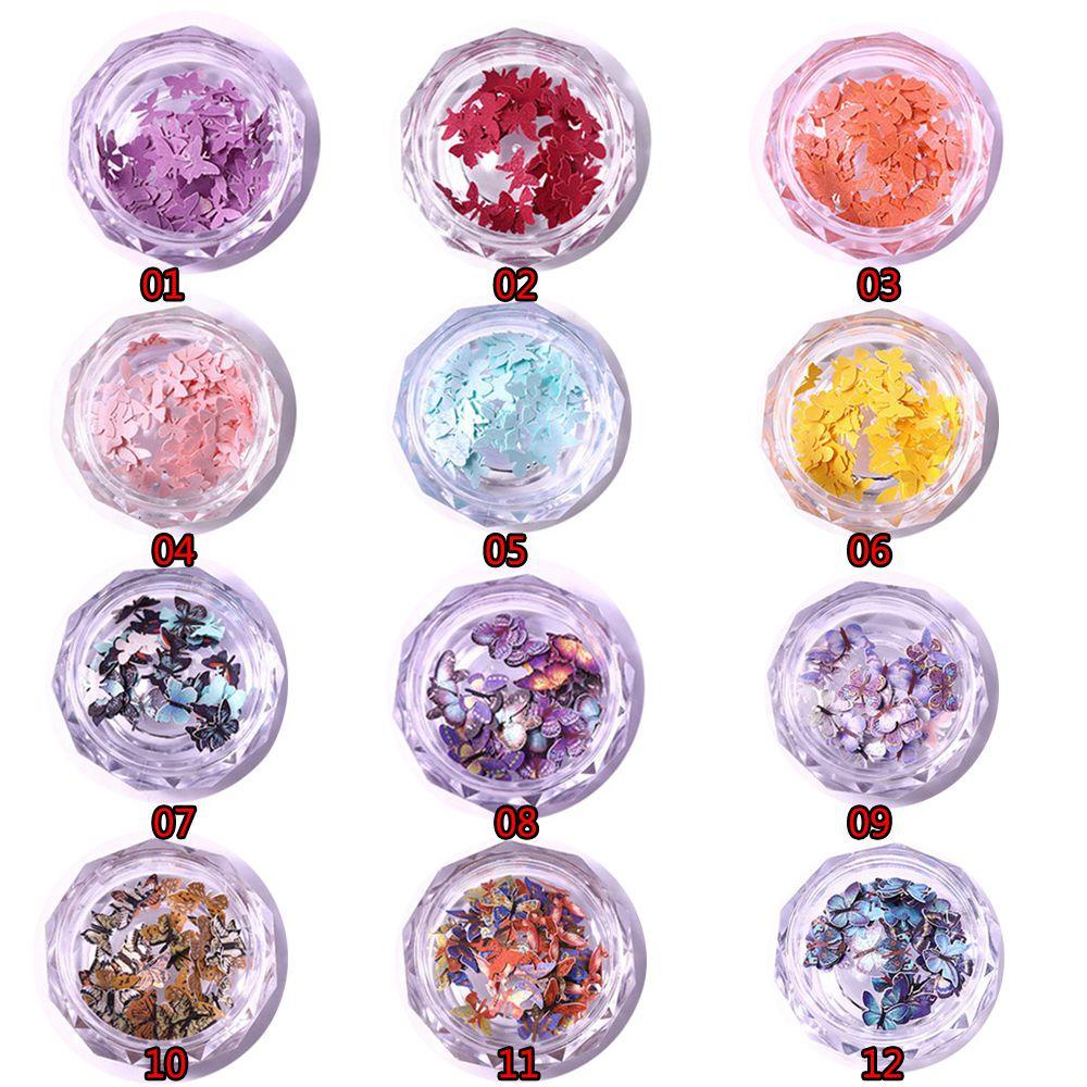 Sequin Serpihan Salju Untuk Dekorasi Nail Art