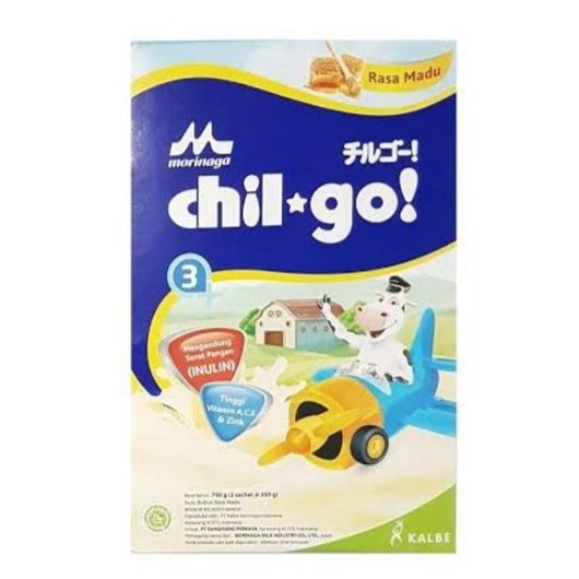 MORINAGA CHIL GO POWDER 3+ 300 GRAM