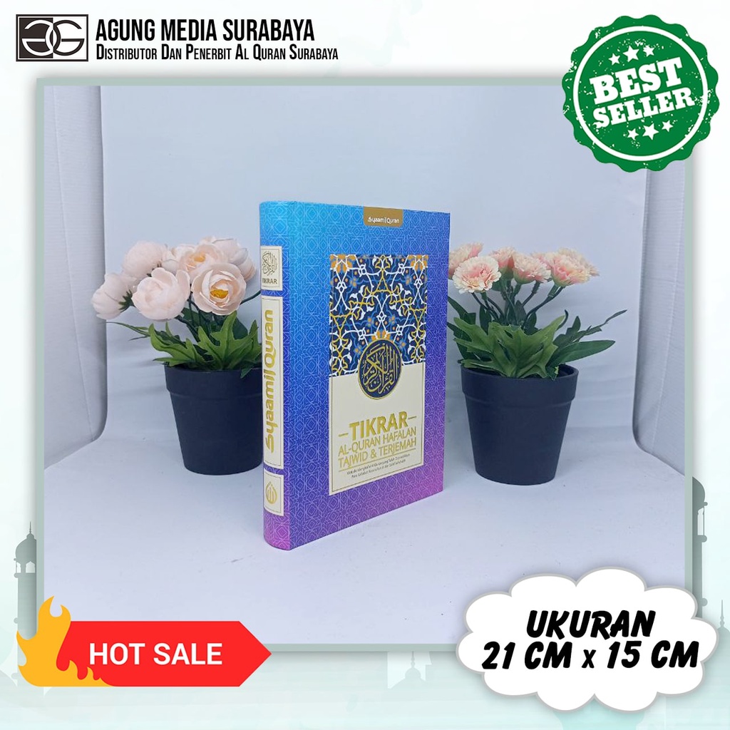 Alquran Hafalan Tikrar A5 Terjemah, Alquran Terjemahan, Al Quran Tajwid, Alquran Ukuran Sedang, Alqu