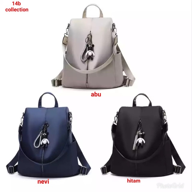 Ransel wanita backpack multifungsi tas fashion wanita ransel batam tas batam tas wanita semi kulit