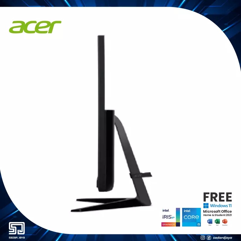 All In One PC Acer C24-1700 AIO Aspire Core i5-1235U / 8GB / 512 / 23.8&quot; / Win11 OHS