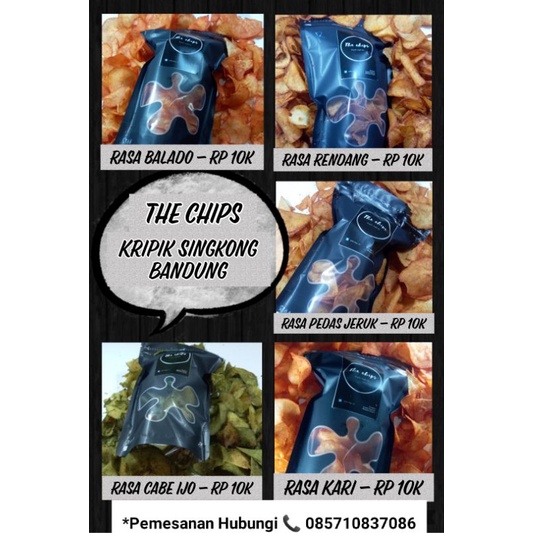 

Kripik Singkong Rasa Balado The CHiPS