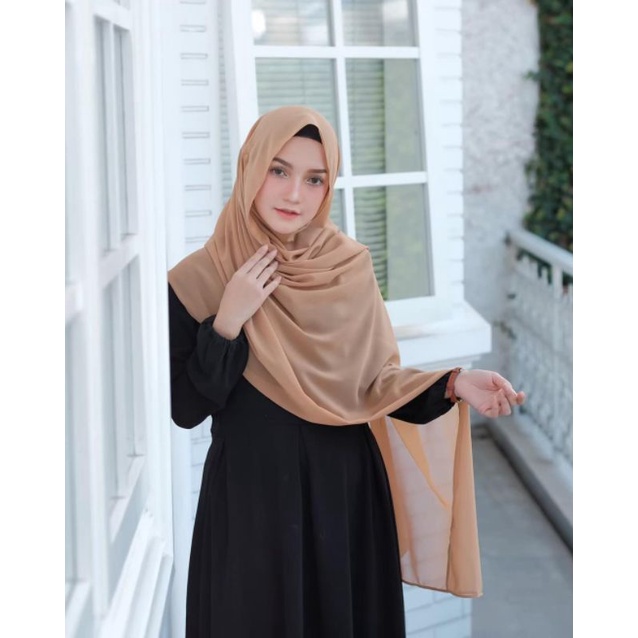 PASHMINA POLOS | SABYAN  ceruty babydoll