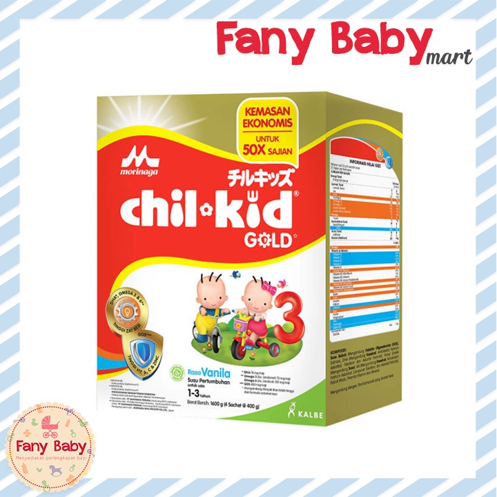 CHILKID REGULER USIA 1-3 TAHUN / 1600GR