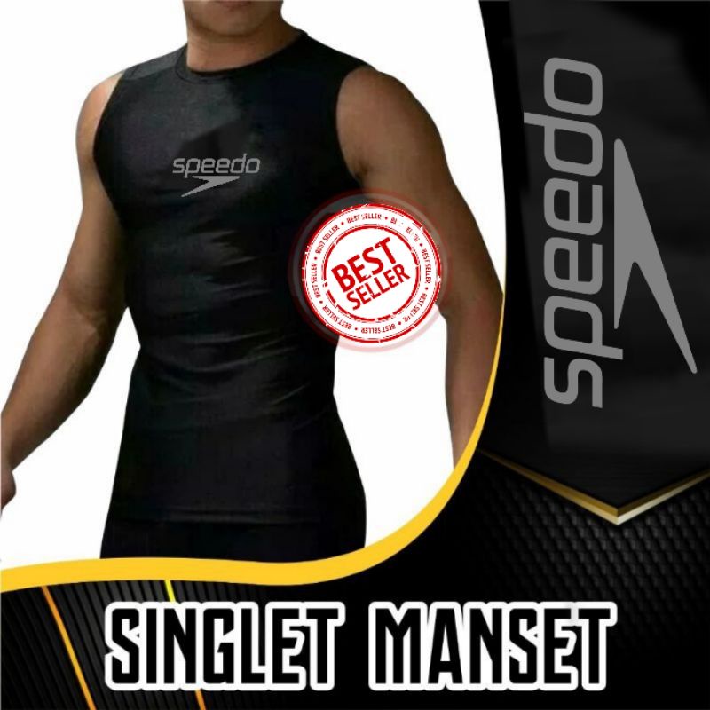 Kaos baju renang diving pria kaos gym jersey bola singlet