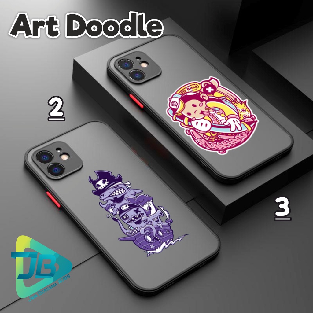 SOFTCASE DOVE ART DOODLE OPPO VIVO SAMSUNG XIAOMI REALME IPHONE ALL TYPE JB4901