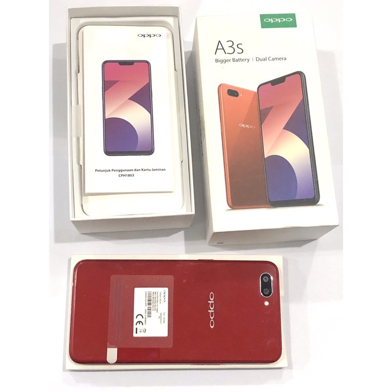 HANDPHONE SECOND OPPO A3S/HP BEKAS/HP SECOND