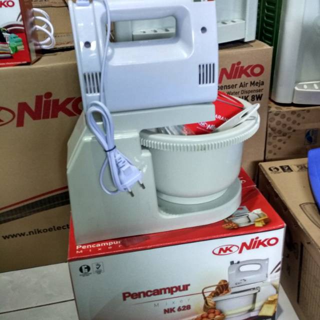 Stand Mixer NIKO NK628 Mixer Mesin Pengaduk Adonan Kue NK-628 original