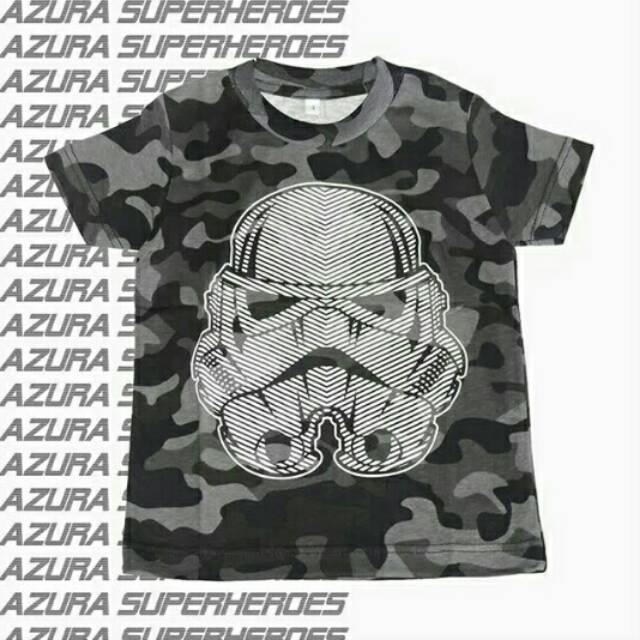 Kaos Superhero Anak Troopers