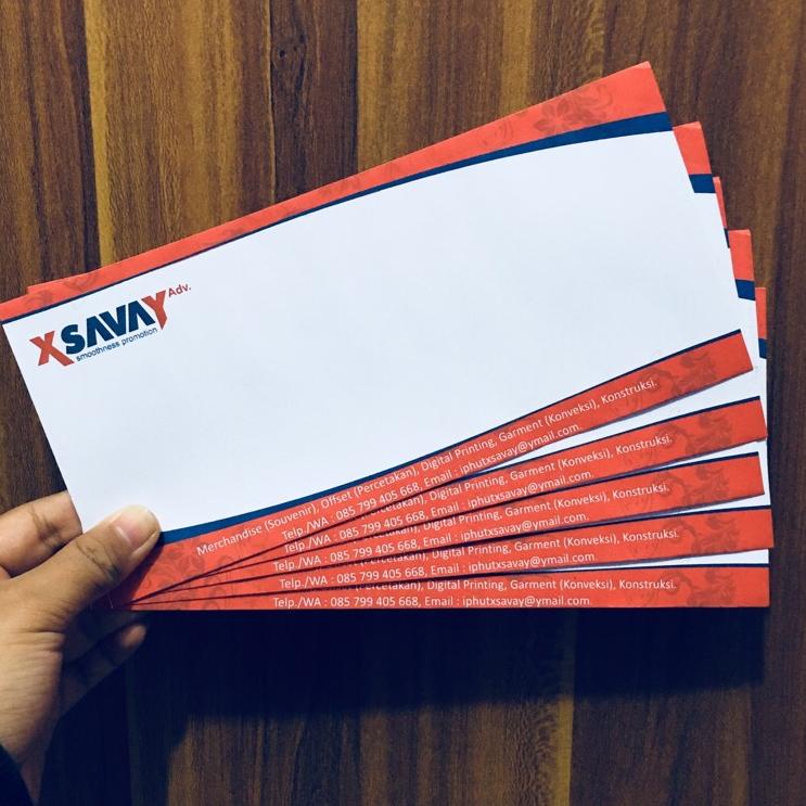 

<SuP✿> Cetak Amplop Kantor / Amplop Putih / Amplop Desain Ukuran No.90 (110 x 230 mm) isi 50 Pcs //Model Terkini