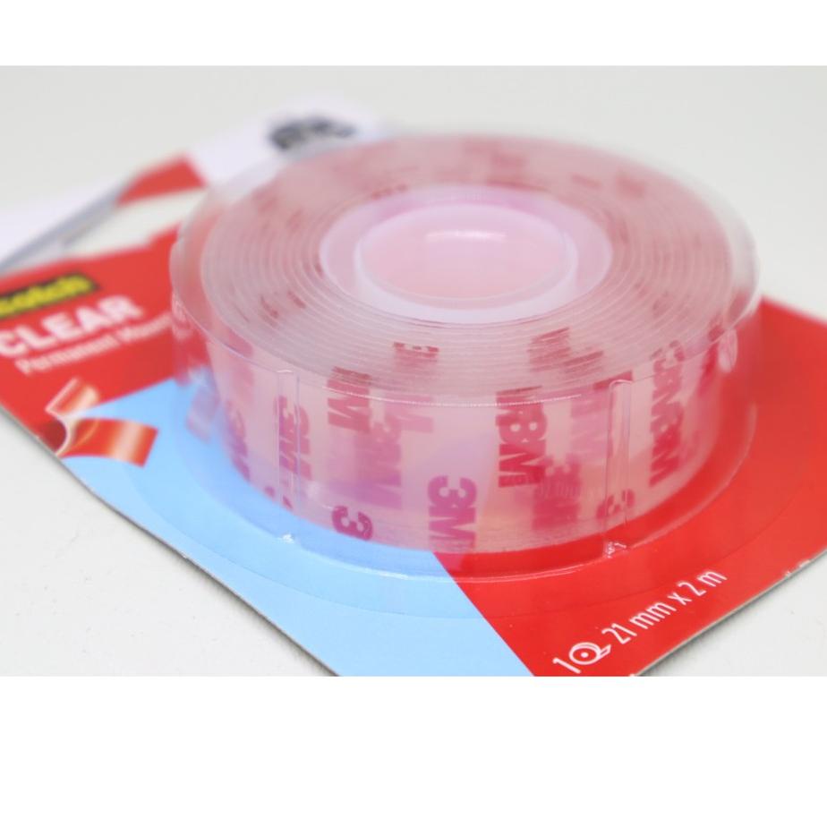 

Berkualitas! 3M Scotch Double Tape VHB Mounting Transparan Bening 4010C ~