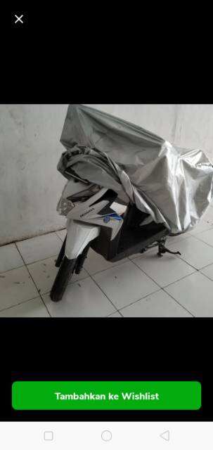 Body cover/selimut motor Myo,Beat,Supra