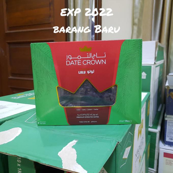 

Kurma Manis / Buah Kurma / Kurma Date Crown Lulu 1Kg New Ready
