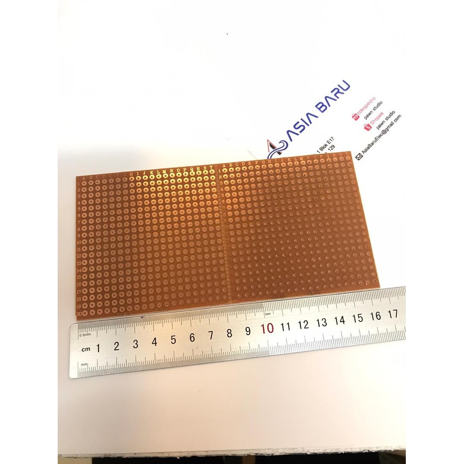 Pcb transistor pcb lubang pcb titik transistor 16.5cm x 8.5cm pcb tr